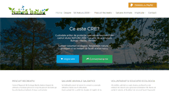 Desktop Screenshot of cre.naturabacau.ro